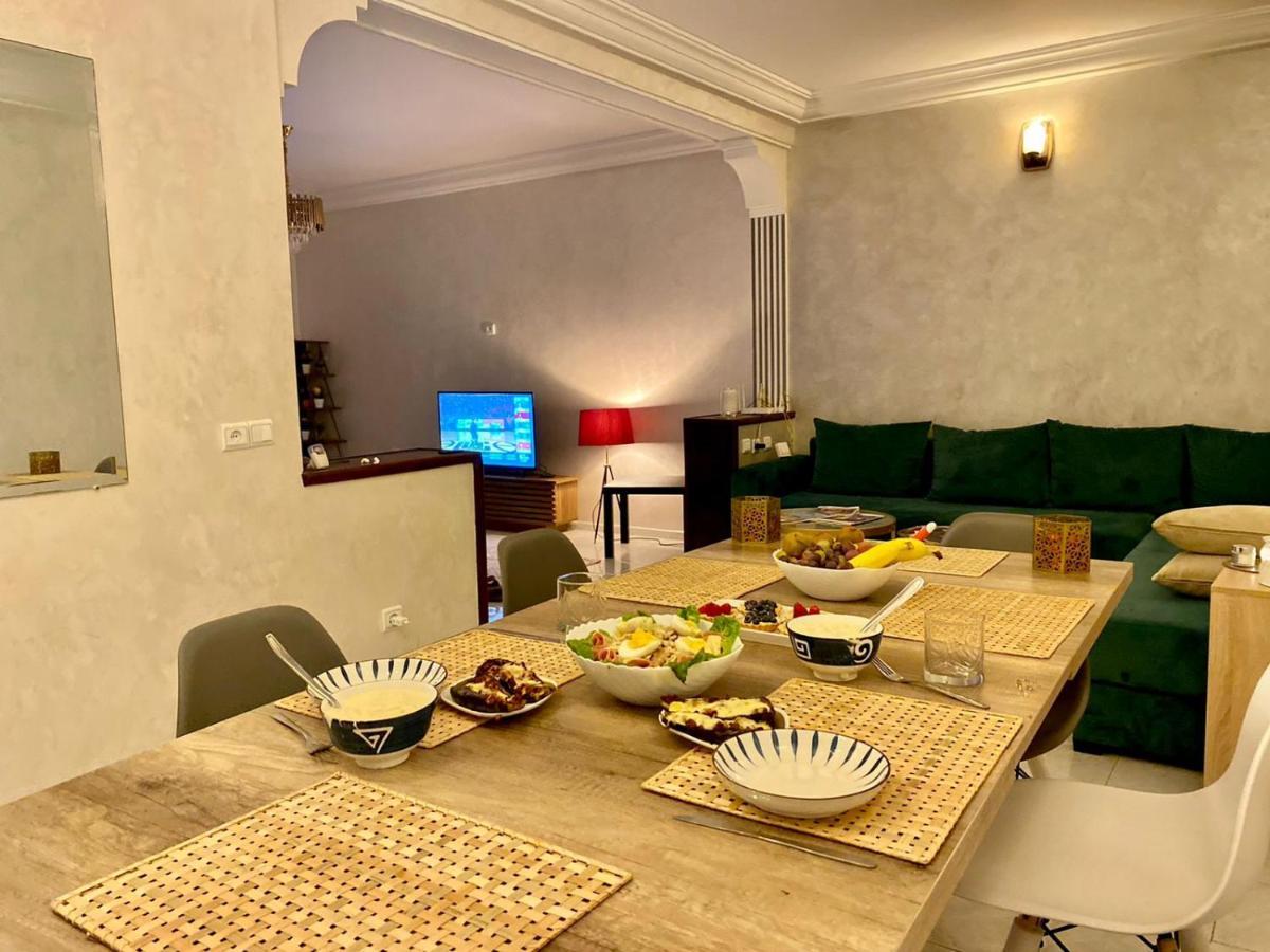 Bel Appartement Avec Une Belle Vue Sur La Grande Mosquee Hassan II Et La Mer Casablanca Eksteriør bilde