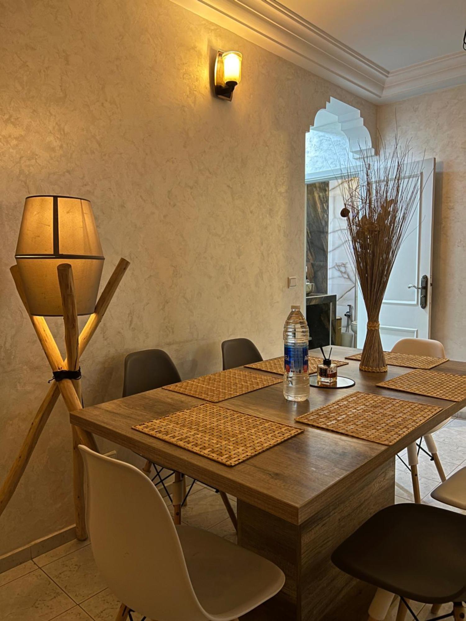 Bel Appartement Avec Une Belle Vue Sur La Grande Mosquee Hassan II Et La Mer Casablanca Eksteriør bilde